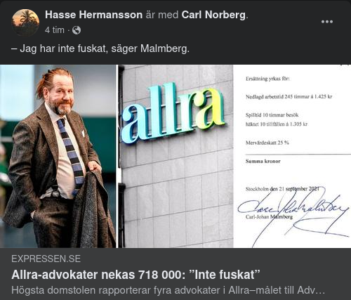 Nekad Advokatersättning