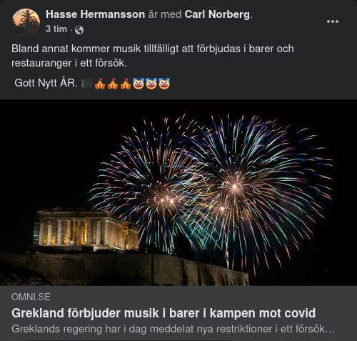 Musiklöst Grekiskt Nyår
