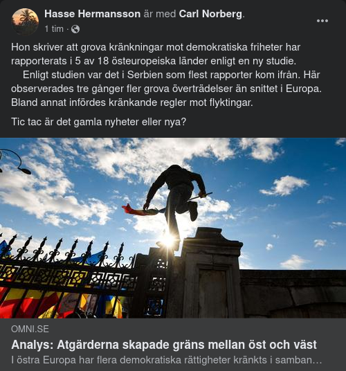 Demokratiska Rättighetskränkningar I Öst