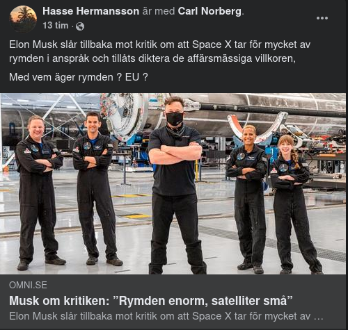 Stor Rymd & Små Satelliter