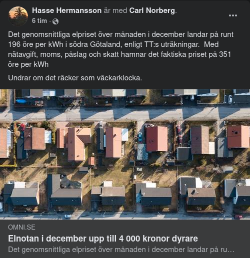 Decemberelräkningar