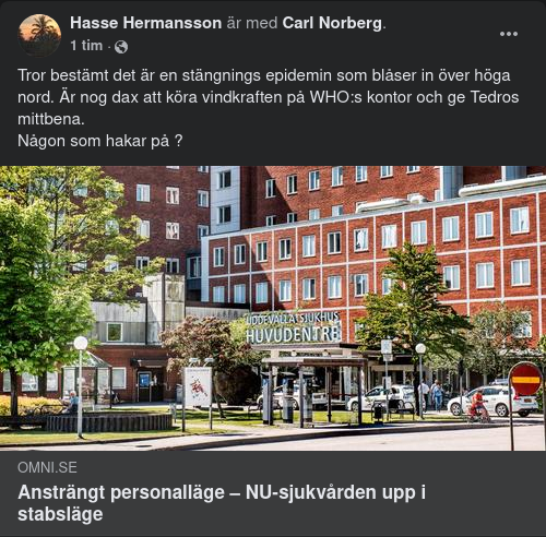 NU-Sjukvård I Stabsläge