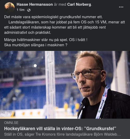 Epidemiologiskt Grundkursfel Nummer Ett