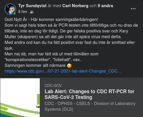 Nya Test Ersätter PCR-Test