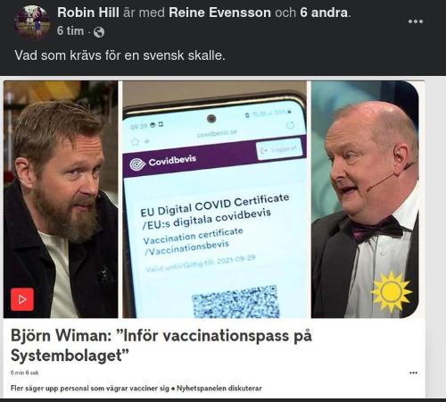 Röst För Vaxxpass För Systembolagsbesök