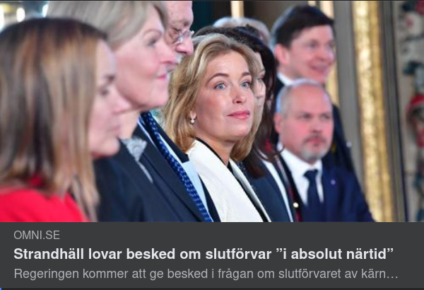 Utlovat Slutförvarsbeslut
