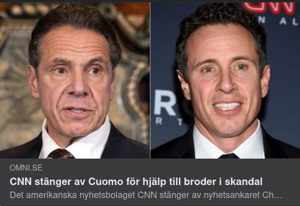 CNN-Avstängd Cuomo