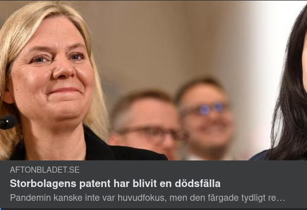 Patent Som Dödsfälla