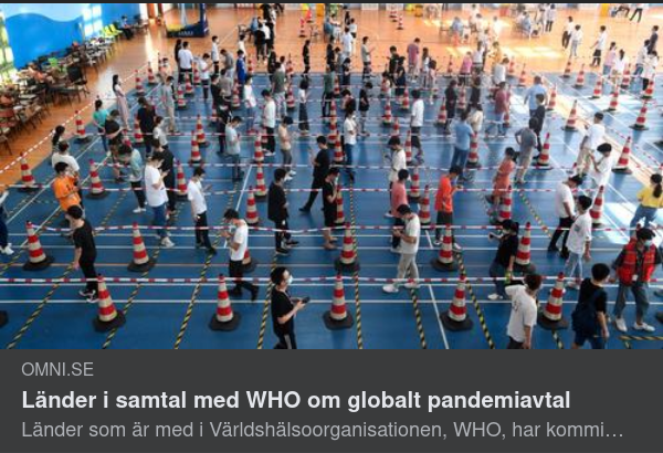 Globalt Pandemiavtalssamtal