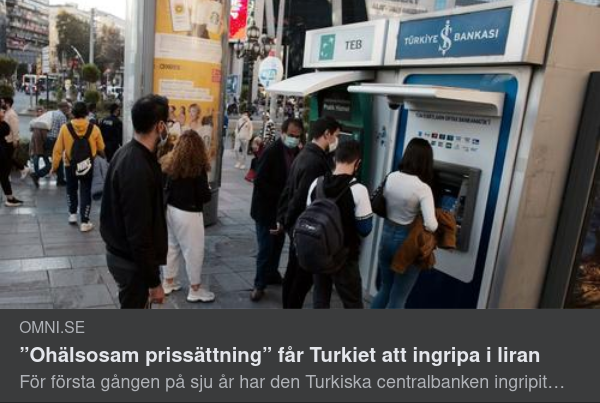 Turkiets Lira & Centralbank