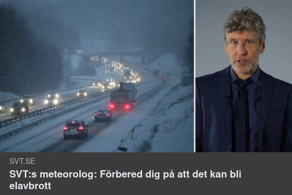 Elavbrottsförberedande Meteorolog