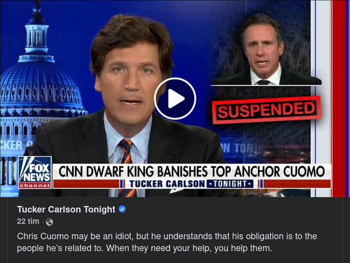 Tucker Om Cuomo