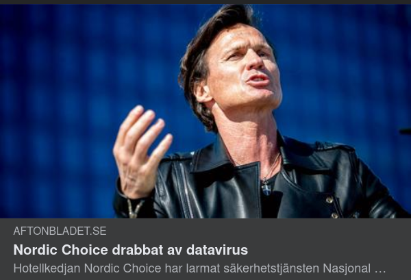 Storstalins Hotellkedja Drabbat Av Datavirus