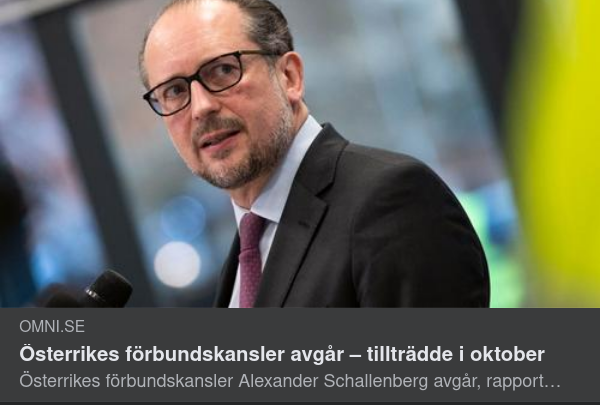 Österrikes Förbundskansler Avgår