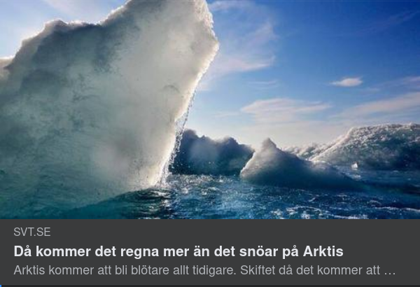 Finansierad Arktisforskningsinsats