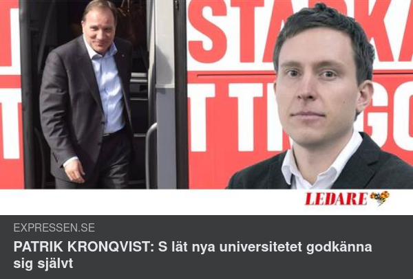 Självgodkänt Lärosäte