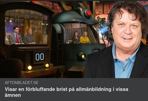 Förbluffande Allmänbildningsbrist