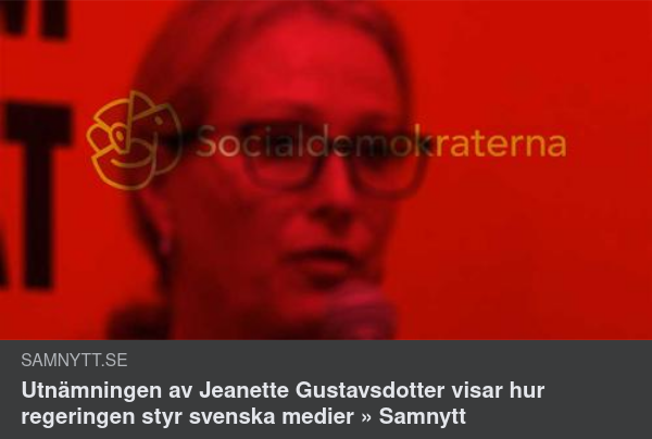 Socialdemokratiska Jeanette Gustavsdotter
