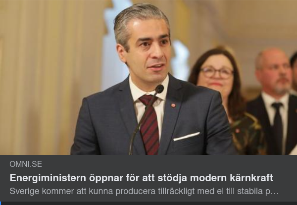 Energiministern & Kärnkraften