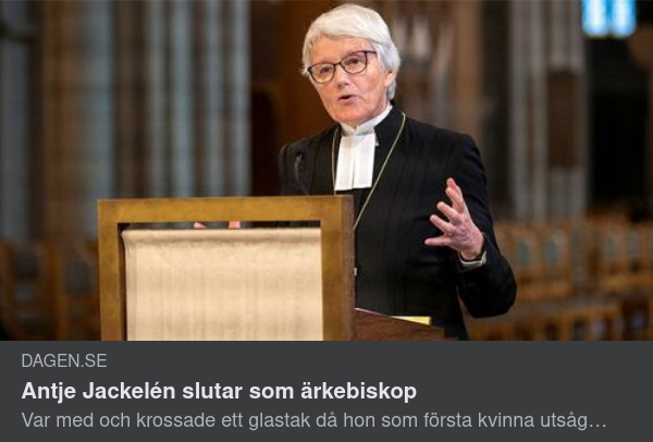 Ärkebiskopen Slutar