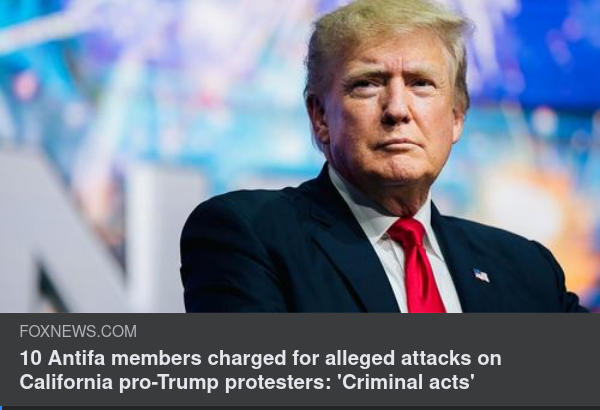 Antifa-Åtalade I Kalifornien