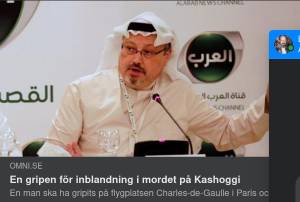 En Gripen I Kashoggi-Fallet
