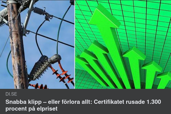 Finansiella Instrument På Elmarknaden