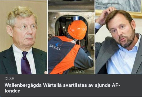 Svartlistad Wallenbergsföretag