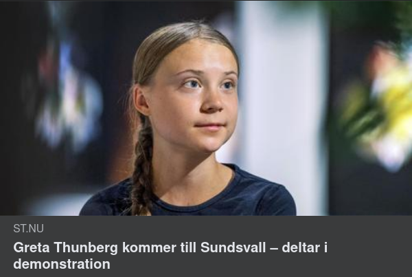 Greta Till Sundsvall