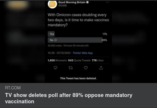 Borttaget I Brittisk TV