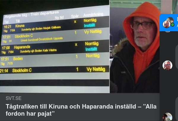 Köldpajade Tågfordon