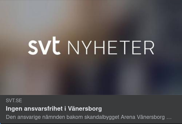 Ingen Ansvarsfrihet I Vänersborg