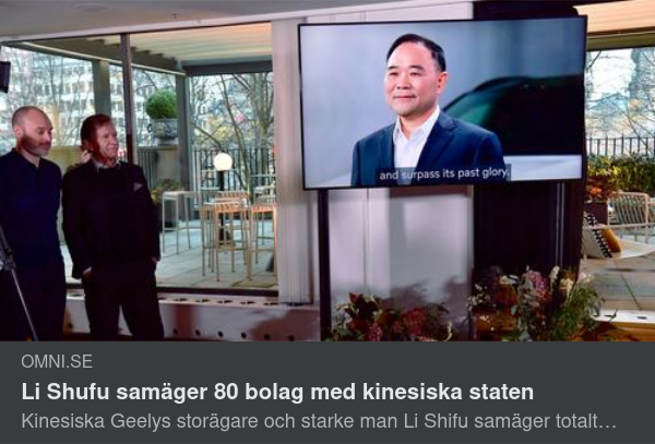 Samägande Med Kinesiska Staten