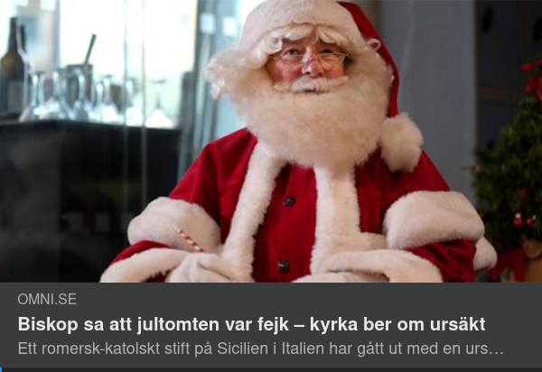 Jultomtens Religiösa Existens