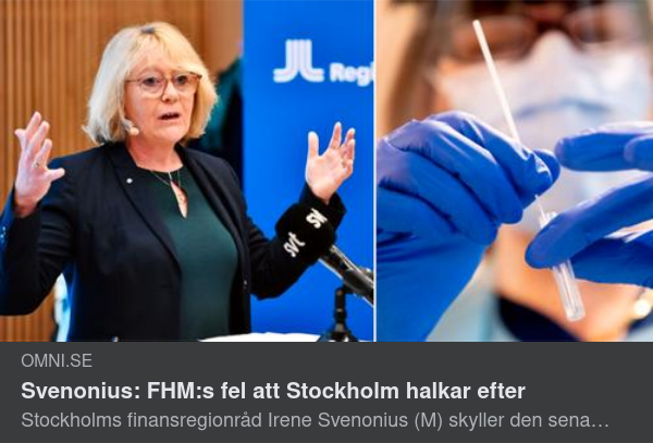 Svenonius Lördagsintervjuad I Ekot