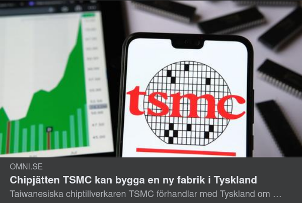 Chipfabrik I Tyskland?