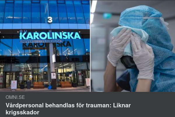 Traumatiserad Vårdpersonal