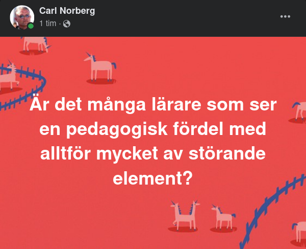 Störande Element & Lärande