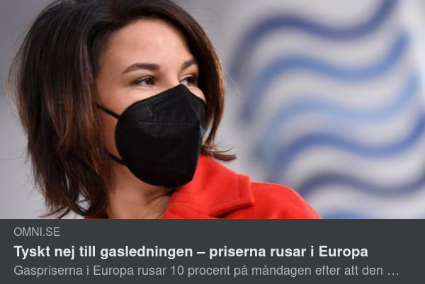 Tysk Energiprishöjningsinsats