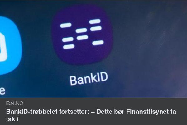 Bank-ID & Privata Tredjeaktörer