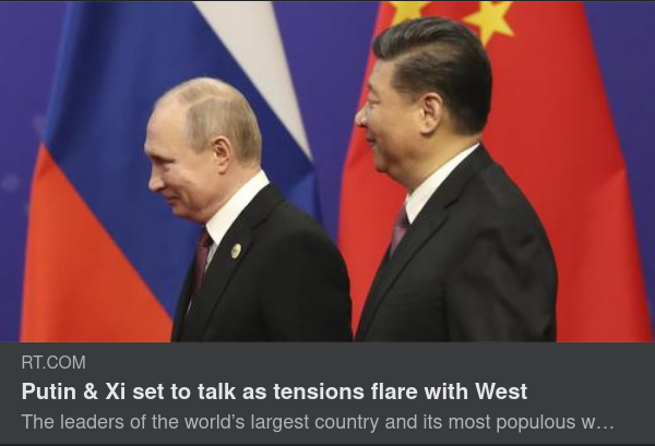 Moskva & Peking Stärker Banden