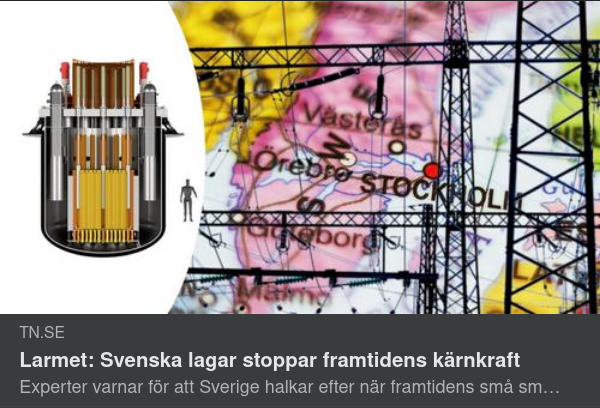 Svensk Kärnkraft Lasgstoppad