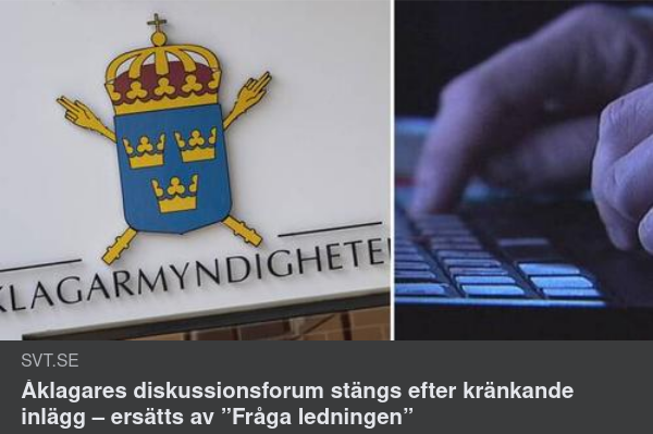 Stängt & Ersatt Åklagarforum