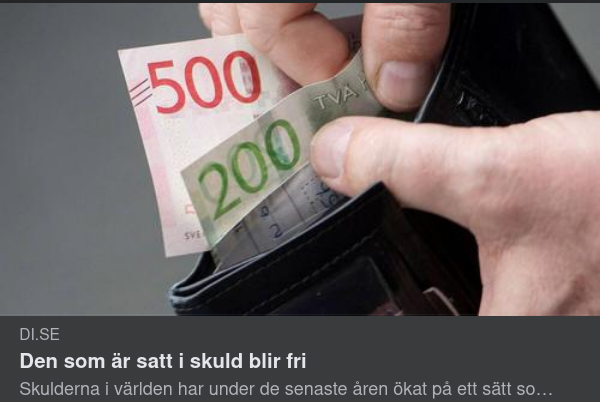 Skuldsatt Blir Fri I DI