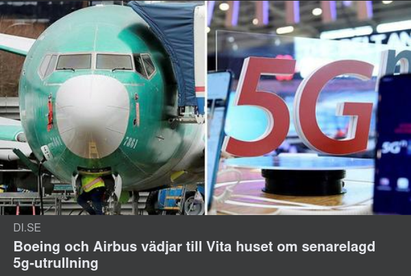 Boeing, Airbus & 5G