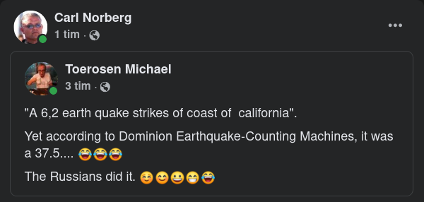 Jordbävningssiffror