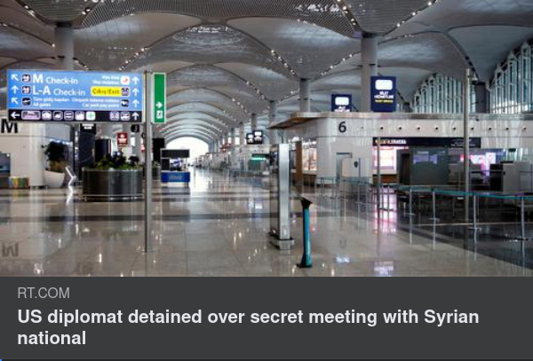 Amerikansk Diplomat Fast I Turkiet