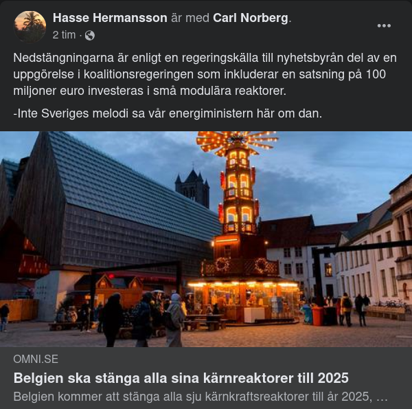 Stora & Små Kärnreaktorer