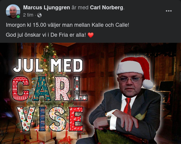 God Jul Från Kalle Eller Calle