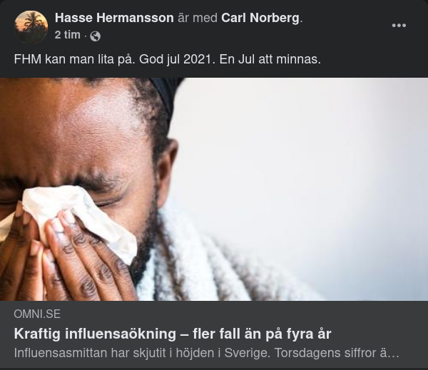 Kraftig Influensaökning